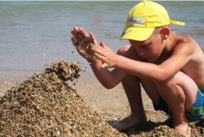 बच्चों में समुद्र में अनुकूलता कैसे होती है?