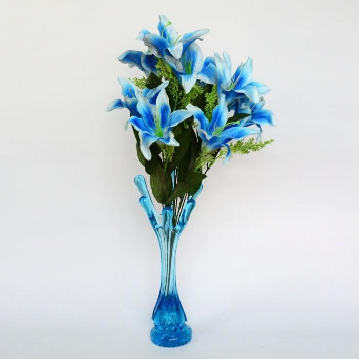 किसी भी घर की सजावट - एक नीले फूल