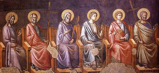 मसीह के बारह प्रेरितों: नाम और अधिनियम