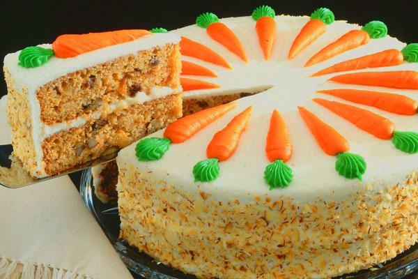 गाजर का केक ओसबोर्न से परिवार की खुशी के लिए एक नुस्खा है