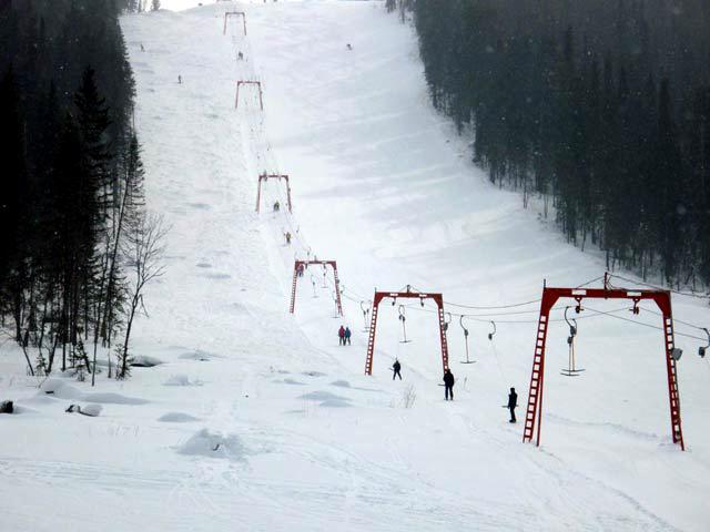 "पर्वतीय सलंगा" - रूस में एक स्की स्थल