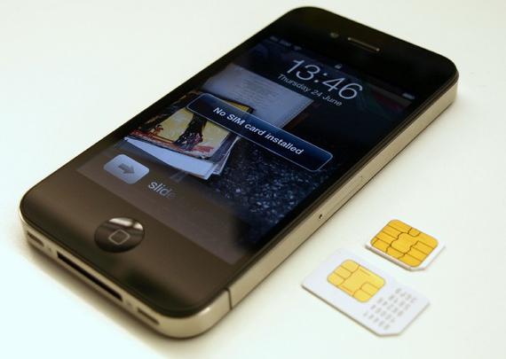 आईफोन 4 में एक सिम कार्ड कैसे डालें, इसके विवरण
